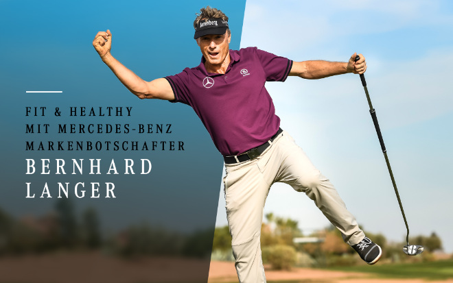 Fit und gesund mit Bernhard Langer