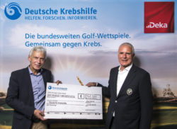 Benefiz-Golfturnierserie der Dt. Krebshilfe mit Spitzenrekord beim Spendenergebnis