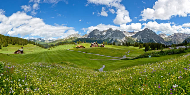 Golfen in Graubünden