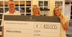 Isabel Hopp betritt das Golf-Charity-Parkett