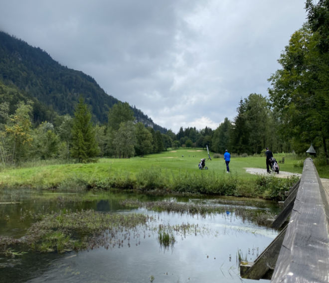 So sieht Bahn 14 ohne spektakulären Bergblick aus.