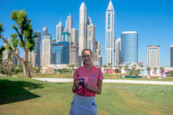 Nachtgolfen beim Golfturnier: Ladies Tour in Dubai