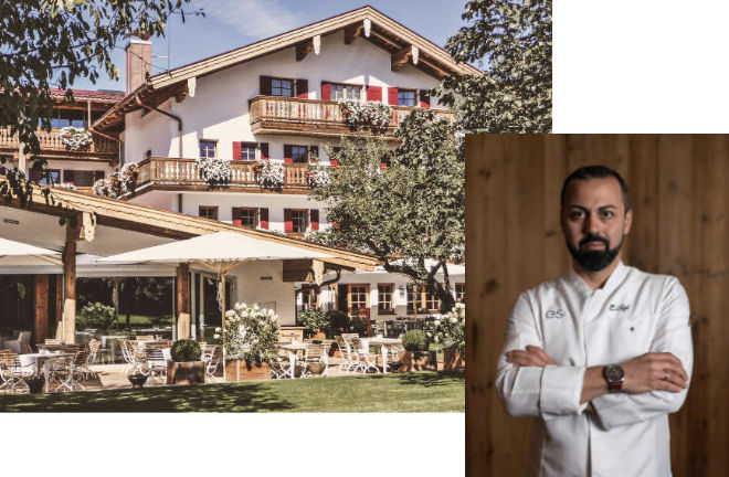 Sternekoch Edip Sigl wechselt von der Isar an den Chiemsee. Für Mai 2021 ist das Opening für sein Gourmetrestaurant ES:SENZ geplant. Fotocredit: Golfresort Achental