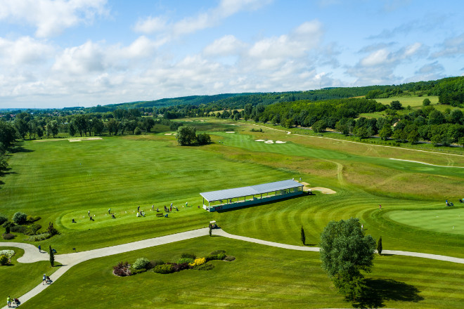 Driving Range von Zala Spring Golf Resort