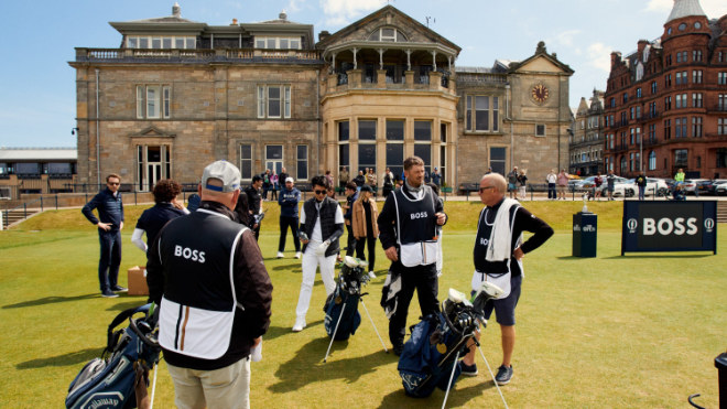 Zwischen Golftraining und Competition konnte man im Forgan House essen und entspannen. Das Clubhouse von St. Andrews steht nur Mitgliedern offen. Fotocredit: BOSS