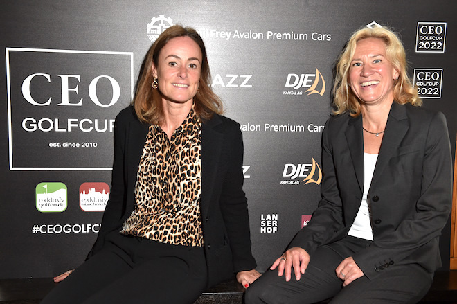 Kerstin Norden mit Petra Ruffini von DJE Kapital AG waren das erste Mal Eventpartner. Foto: BrauerPhotos / G.Nitschke