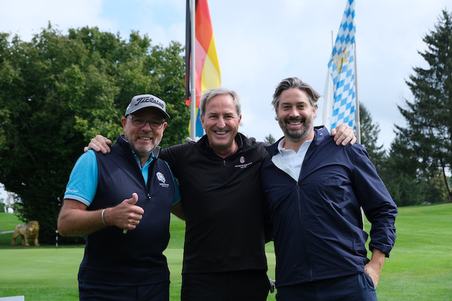 Philipp Stiehl, Thomas Ritz und Roman Wachtel in einem Flight. Fotocredit: Peter Schiffmann