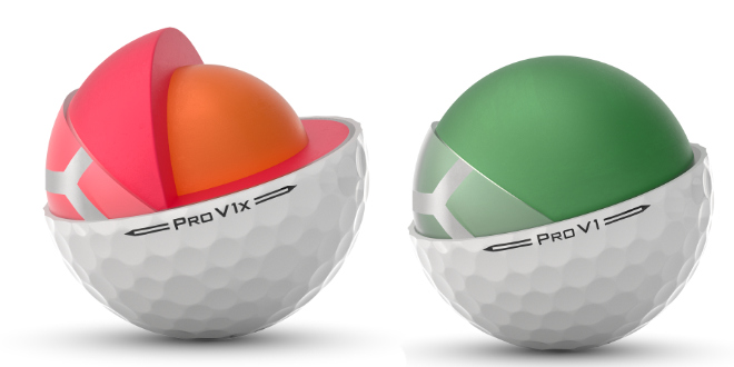 Womit sind Golfbälle gefüllt? Beide neuen PRO V1 von Titleist sind mit einem Kern mit einer „High-Gradient“-Technologie ausgestattet.