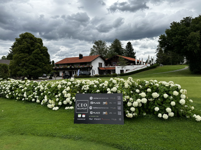Perfektes Ambiente für so ein Event bietet der Münchener Golfclub von Golfportal Exklusiv Golfen