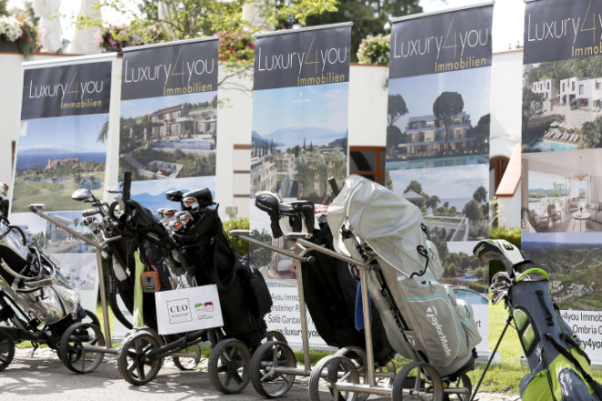 Luxury4You stellte die interessantesten Immobilienprojekte als Investition beim diesjährigen CEO GOLF CUP 2023 im Münchner Golf Club in Straßlach vor. Fotocredit: API, Manuel Tilgner.
