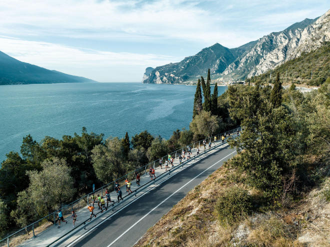 Marathon am Gardasee