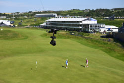 Golfgeschichte in Portrush: Weltpremiere mit Spidercam – Scottie Scheffler gewinnt