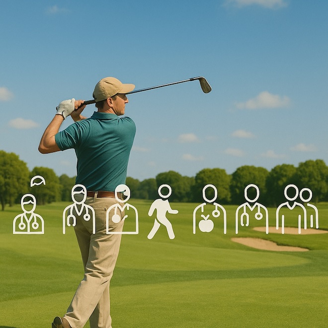 Die sechs besten Ärzte für Golfer 