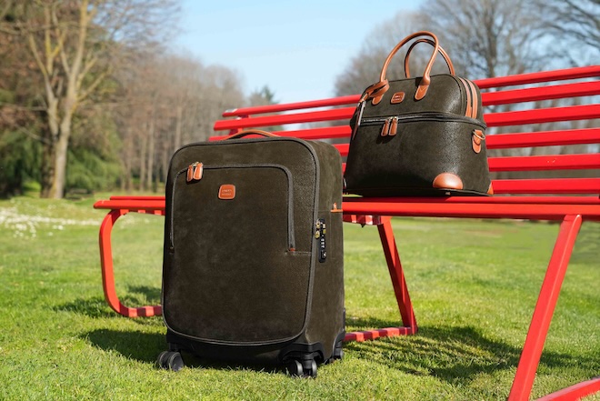 4-Rollen Trolley und eine Bowling-/Businessbag aus der Bric's Life Collection