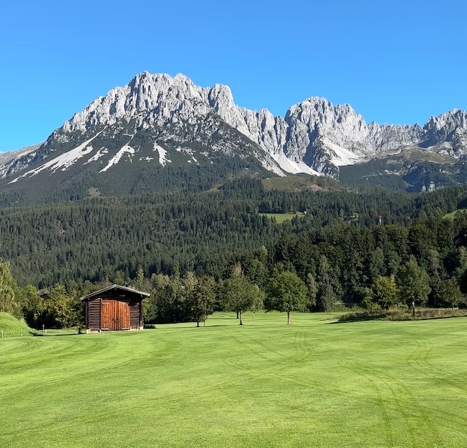 Der Hausberg vom Stanglwirt ist immer präsent