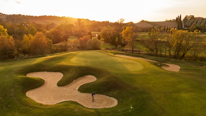 Ein Highlight unter den Golfreisen Italien: Mit dem Orient Express zum Golfcourse der Termie di Saturina