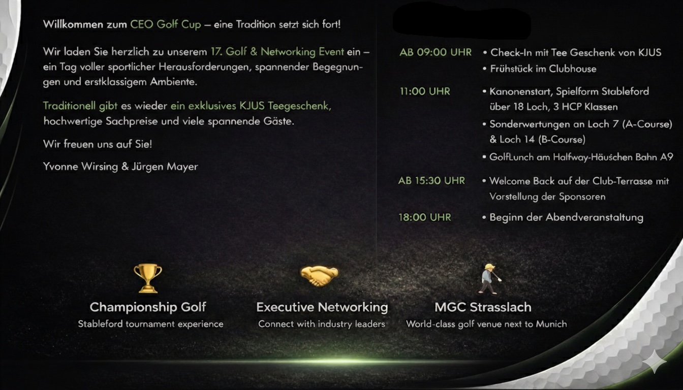 CEO Golf Cup & Club