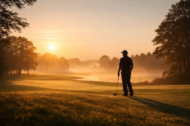 Longevity auf dem Fairway: Golf verbindet Bewegung, mentale Fokussierung und Regeneration in einem Setting, das Leistung und Ruhe gleichermaßen fördert.
