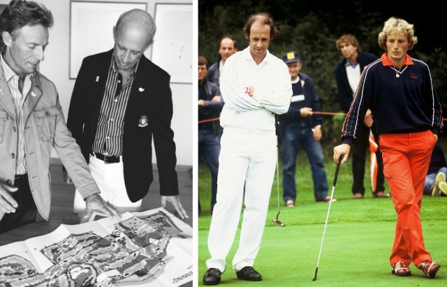 Willy Bogner und Bernhard Langer: zwei Namen, die sportiven Stil und Golfkultur über Jahrzehnte geprägt haben.