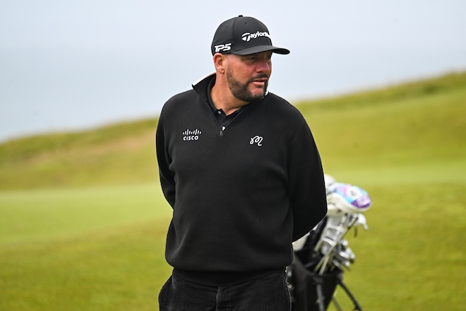 Head Golf Professional Michael Block aus Kalifornien wurde 2023 bei der PGA Championship in Oak Hill zur Kultfigur. Photo by Ryan Lochhead/PGA of America