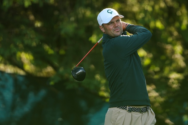 Zurück auf der Major-Bühne: Martin Kaymer bei der PGA Championship im Aronimink Golf Club. Nach Jahren mit Verletzungsproblemen kann der Deutsche wieder schmerzfrei spielen. Photo by Maddie Meyer/PGA of America